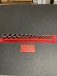Snap-on 14PC 214FSY 3/8 Drive Sae Shallow Socket Set 1/4 To 6 Point Chrome. Fixed Price $300.00.