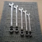 Stahlwille 14 Combination Spanner Open-box, Long Wrench Set 36 32 30 27 24 Mm. Fixed Price $325.00.
