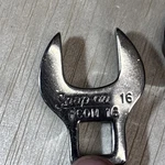 Snap On 8PIECE Metric Crowfoot Wrench Set 10MM,11M,12MM,13MM,15MM,16MM,18MM,22MM. Fixed Price $110.00.