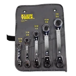 Klein Tools 68245 Fully Reversible Ratcheting Offset Box Wrench Set, Piece. Fixed Price $106.82.