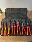 Knipex 1000 Volt Insulated Electricans Tool Set - New Open Box W. Germany. Fixed Price $199.99.