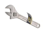 Steel Grip 2251445 Nickle Plated Hardened Silver Adjustable Wrench 8 In.. Fixed Price $12.06.