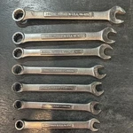 Craftsman Usa Vv Vintage Combating Wrench 7 Piece Metric Set Made. Fixed Price $35.00.
