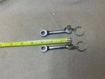 2X Pack Duralast 1/4" Ratcheting Wrench Collectible Keychain 3" Mini Tool Rare. Fixed Price $22.99.