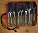 Dunlap Midget Combination Wrench 4483 Set Piece With Roll-up Case 12-POINT. Fixed Price $24.99.