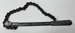 Pipe Chain Wrench, New Britain SWC-12, Vintage Made Usa Tool. Fixed Price $28.00.