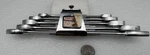 Vintage Craftsman 5PC Sae Open End Wrench Set With Clip 4453 Usa Made Free Ship. Fixed Price $49.99.