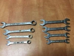 Vintage Sears Metric Open End & Combination 10MM To 19MM Taiwan. Fixed Price $19.98.