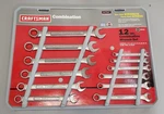 Craftsman Piece Metric Combination 12PT. Wrench Set (7-18MM) New 9-47047. Fixed Price $87.78.