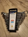 Allied International 22 Pc. Sae/metric Combination Wrench Set. Fixed Price $26.10.