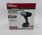 New Hyper Tough 6083 20V Max Dc 1/2 In High-torque Cordless Impact Wrench. Fixed Price $100.00.