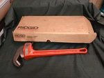 Nos Ridgid 18" Rapidgrip Wrench Heavy-duty Used One Hand (bk). Fixed Price $79.00.