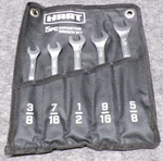 Hart Piece Ratcheting Wrench Set Sae 3/8" 7/16" 1/2" 9/16" 5/8" HHPWRW111. Fixed Price $19.99.
