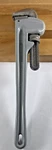 Vintage 18" Olympia Pipe Wrench Heavy Duty Al. Fixed Price $27.49.
