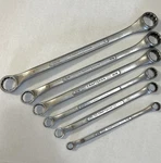 Craftsman =v= Series Double Boxed Wrench Set 12 Pts Sae Forged In Usa 3/8 - 1". Fixed Price $56.99.