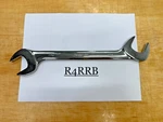 Snap-on Tools Usa New 1-1/4" Sae Way Open-end Angle Head Chrome Wrench VS40B. Fixed Price $124.95.