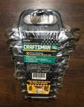 Craftsman Combination Wrench Set Sae 10 Pc 44739 Nos. Fixed Price $60.00.