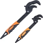 2 Pcs Multi-function Universal Wrench Set Self Adjusting, Power Grip Pipe. Fixed Price $19.06.