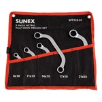 Sunex Tools 9935M Half Moon Wrench Set, 5-PIECE Metric, Fully Polished. Fixed Price $36.36.