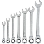 Craftsman Ratchet Wrench, 12 Point, 7-PIECE Set (CMMT87019). Fixed Price $77.22.
