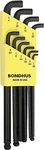 Bondhus 16538 Balldriver Stubby L-wrench Set, 1/16" 1/4", 10-PIECE. Fixed Price $22.00.