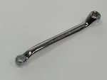 Snap On Tools Usa XS810S Sae 1/4" 5/16" Chrome Offset Box Wrench, Point. Fixed Price $49.99.
