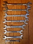 Vintage Craftsman 8PC. -v V- Series Standard Double Openend Wrench Set Madeinusa. Fixed Price $50.00.