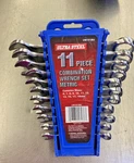 Ultra Steel UW16138J 11PC Combination Wrench Set -metric (CJL002676). Fixed Price $19.99.