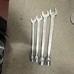 Snap-on Metric Combination Wrench Set Chrome 12-19MM 4PCS Alloy Steel. Fixed Price $180.00.
