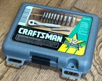 Case Only Craftsman Tools 1/4" Drive Metric Deep Socket Ratchet Set Storage Tray. Fixed Price $23.00.