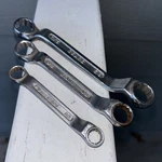 Vintage Sears 3PC Sae Stubby Offset Box End Forged Bf Japan Wrenches. Fixed Price $19.99.