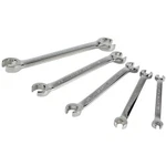 Craftsman 5 -piece Set 6-POINT Flare Nut Open End Wrench Includes Hard Case. Fixed Price $35.99.