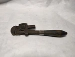 Vintage J.p. Danielson Co. Jamestown N.y. Us 10" Pipe Wrench With Wood Handle. Fixed Price $39.99.