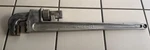 Vintage Schick 24 Aluminum Pipe Wrench Made Usa Forged Light. Fixed Price $74.95.