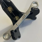 Langline RB1214 Reversible Ratcheting Box End Wrench Pt 3/8" 7/16". Fixed Price $5.99.