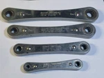 Sears Craftsman Ratcheting Double Ended Box Wrench Set Metric 8-16MM 4PCS. Fixed Price $35.00.
