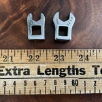 Mac Tools 3/8" Drive Crowfoot CO12S CO14S Socket 7/16" & Made In Usa. Fixed Price $21.97.