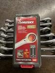 Husky 1005-665-288 Ratcheting 7 Piece Sae Combination Wrench Set. Brand New!. Fixed Price $34.95.