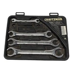 Craftsman Professional 9-42012 Usa 4-PIECE Fully Polished Flare Nut Wrench Set. Fixed Price $39.99.