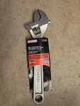 Nos Vintage Craftsman 8" Inch 200MM Adjustable Wrench Satin 44603 Usa. Fixed Price $41.20.