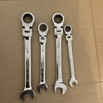 Husky Ratcheting Flex Head Combination Wrench Set Sae Steel 4PC. Fixed Price $10.00.