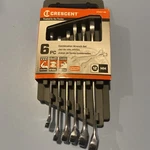 Crescent CCWS1 6PC. Metric Combination Wrench Set 12PT.. Fixed Price $18.99.