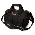 Workpro 14-INCH Tool Bag, Multi-pocket Organizer With Adjustable Shoulde.... Fixed Price $60.76.