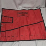 Akar 22PC Combination Wrench Tool Roll Pouch Organizer, Fabric Pockets, 3 Pcs.. Fixed Price $10.00.