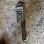 Husky Heavy Duty Pipe Wrench - 10 744670. Fixed Price $16.00.