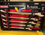 Sears Craftsman Usa Nos Huge Sae Cross Force Set 46527 Combination Wrench. Fixed Price $399.99.
