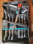 *new* Power Torque 7 Piece Ratcheting Wrench Set Contains: 8,10,12,13,14,15,18MM. Fixed Price $29.99.