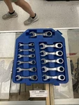 Cornwell BPRW12MSST Metric 12PC Stubby Wrench Set 8-19MM 239190. Fixed Price $150.00.