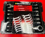 Gearwrench 85206 14PC Sae & Metric Stubby Ratcheting Combo Set. Fixed Price $75.95.