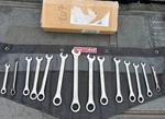 Sears Craftsman Usa Nos 14PC Metric Sae Reversible Ratcheting Wrench Set 44035. Fixed Price $429.00.